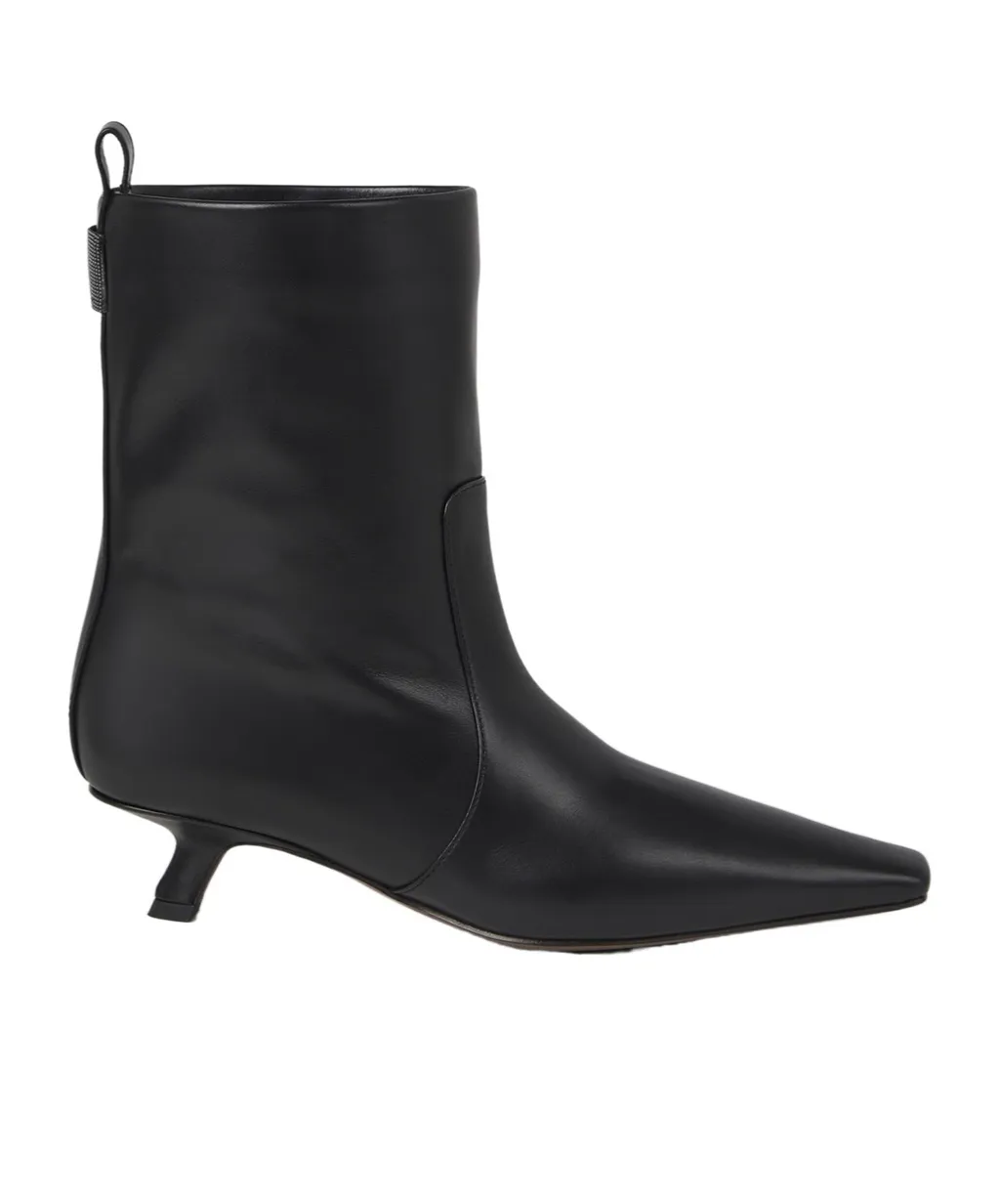 Leather Ankle Boots