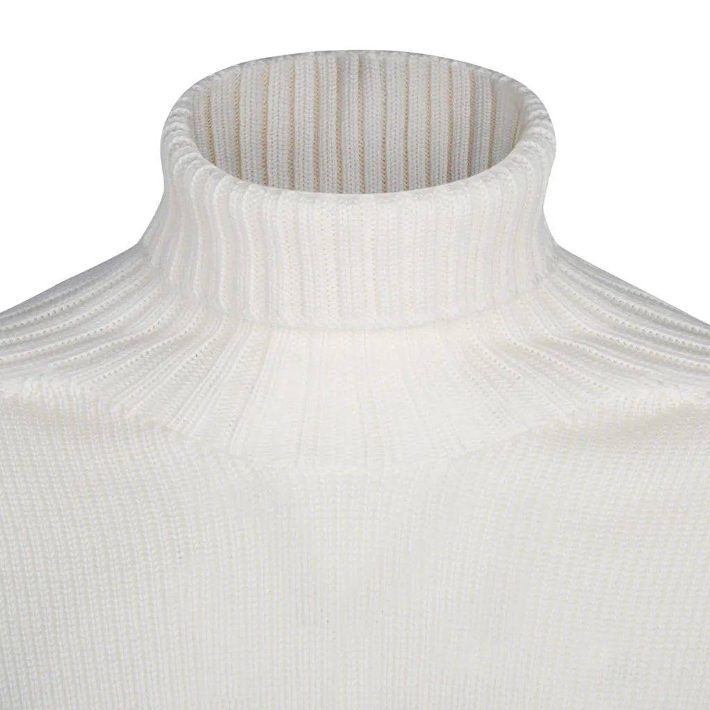 Ribbed Turtleneck Sweater