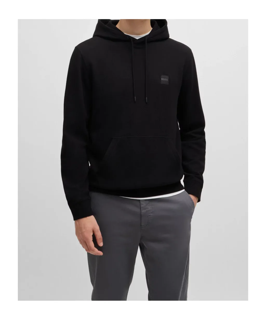 Boss Hugo Boss Logo Patch Drawstring Hoodie
