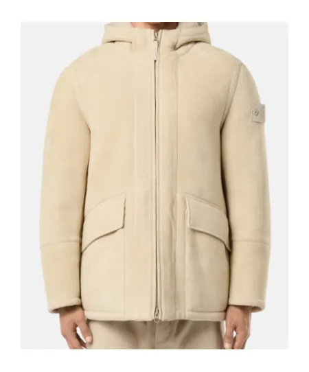 Stone Island Hooded Zipped Jacket