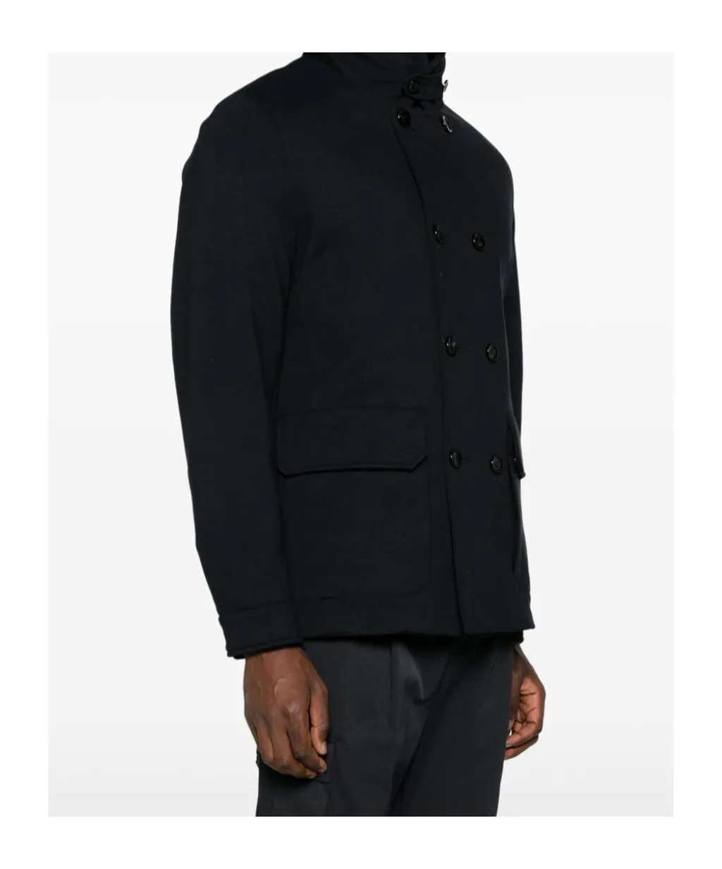 Moorer Double Breasted Buttoned Jacket