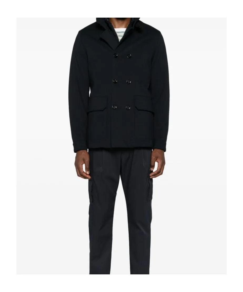 Moorer Double Breasted Buttoned Jacket