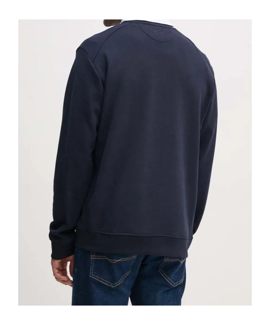 Long-Sleeved Round-Neck Sweater