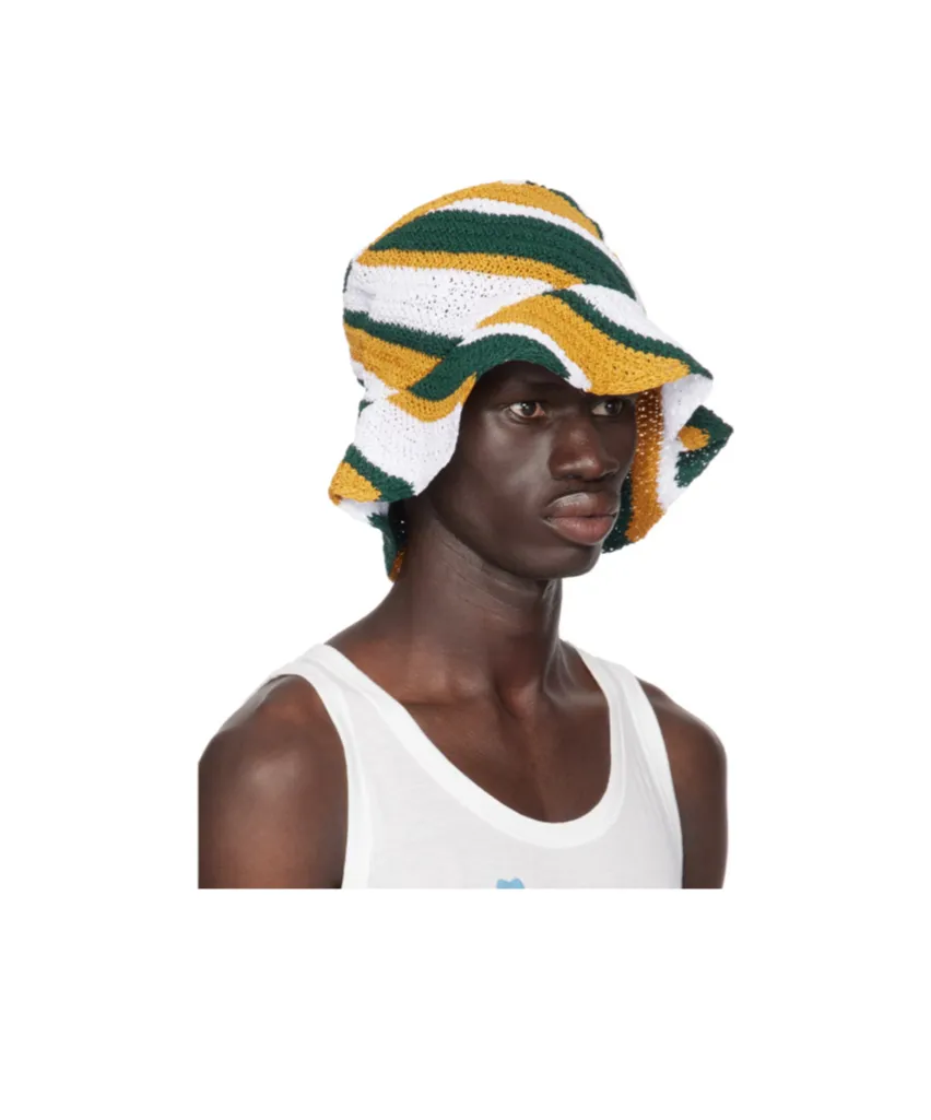 Geometric Crochet Bucket Hat