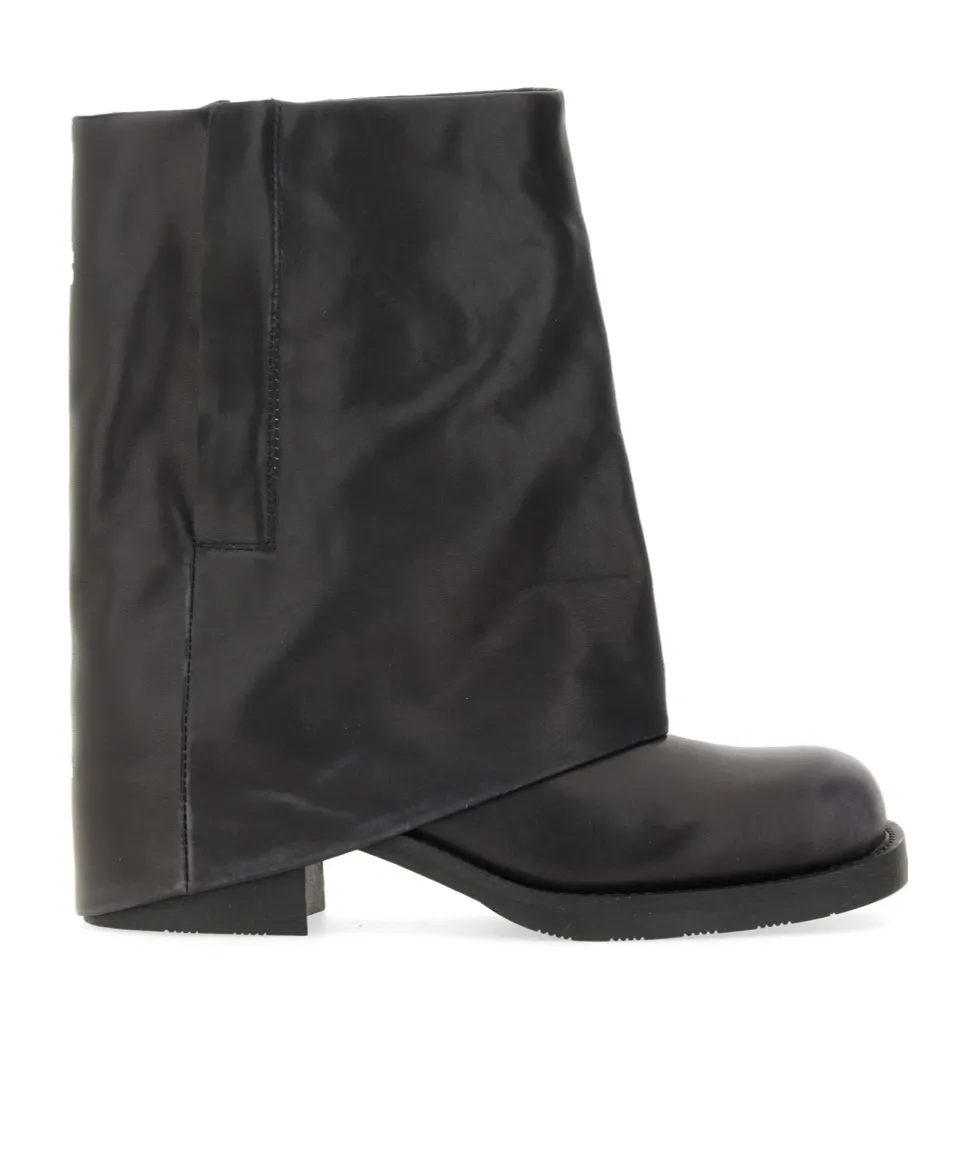 Round-Head Short Boots