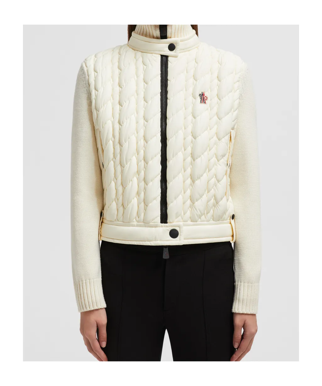 Moncler Grenoble Padded Zip-Up Cardigan