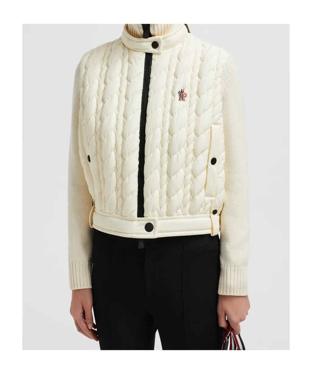 Moncler Grenoble Padded Zip-Up Cardigan