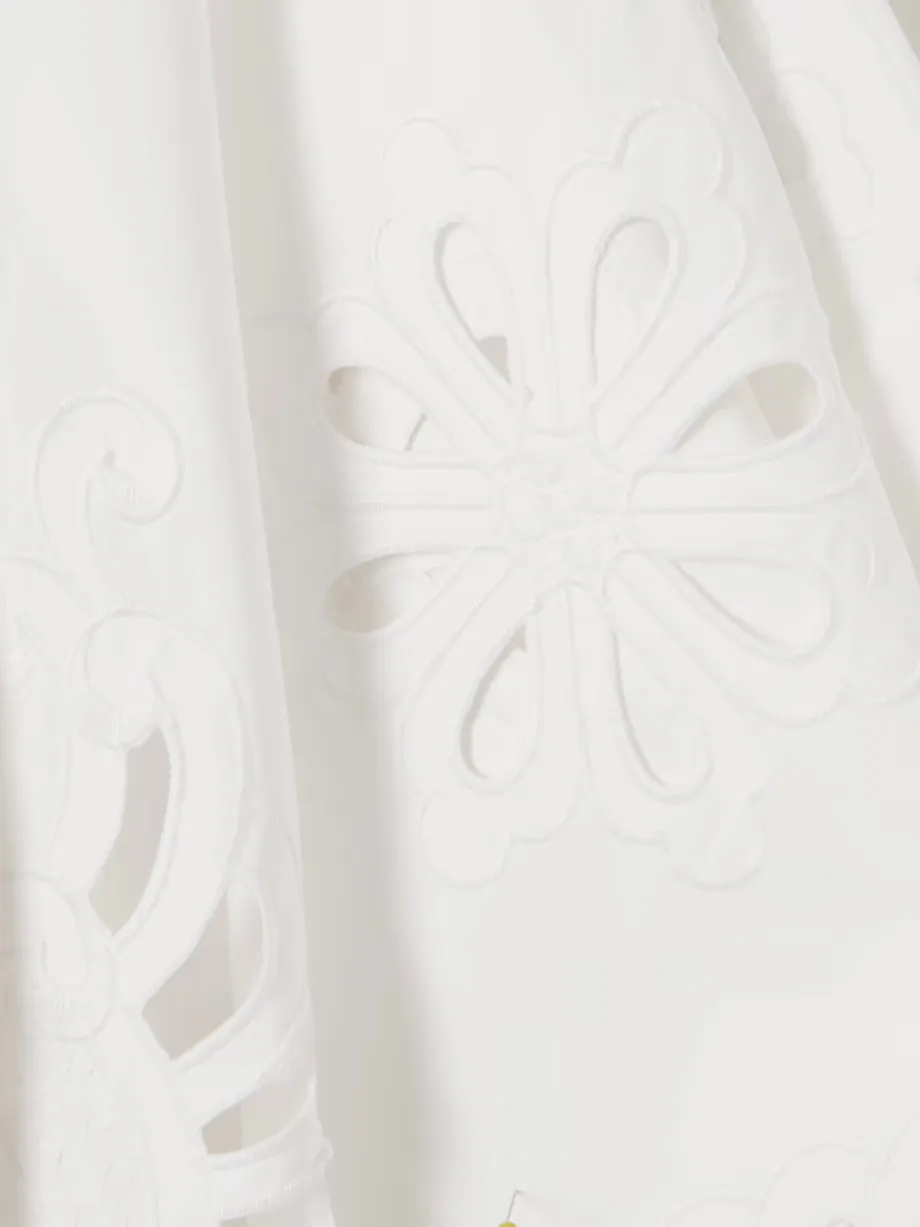 Dolce & Gabbana Cut-Out Embroidered Shirt
