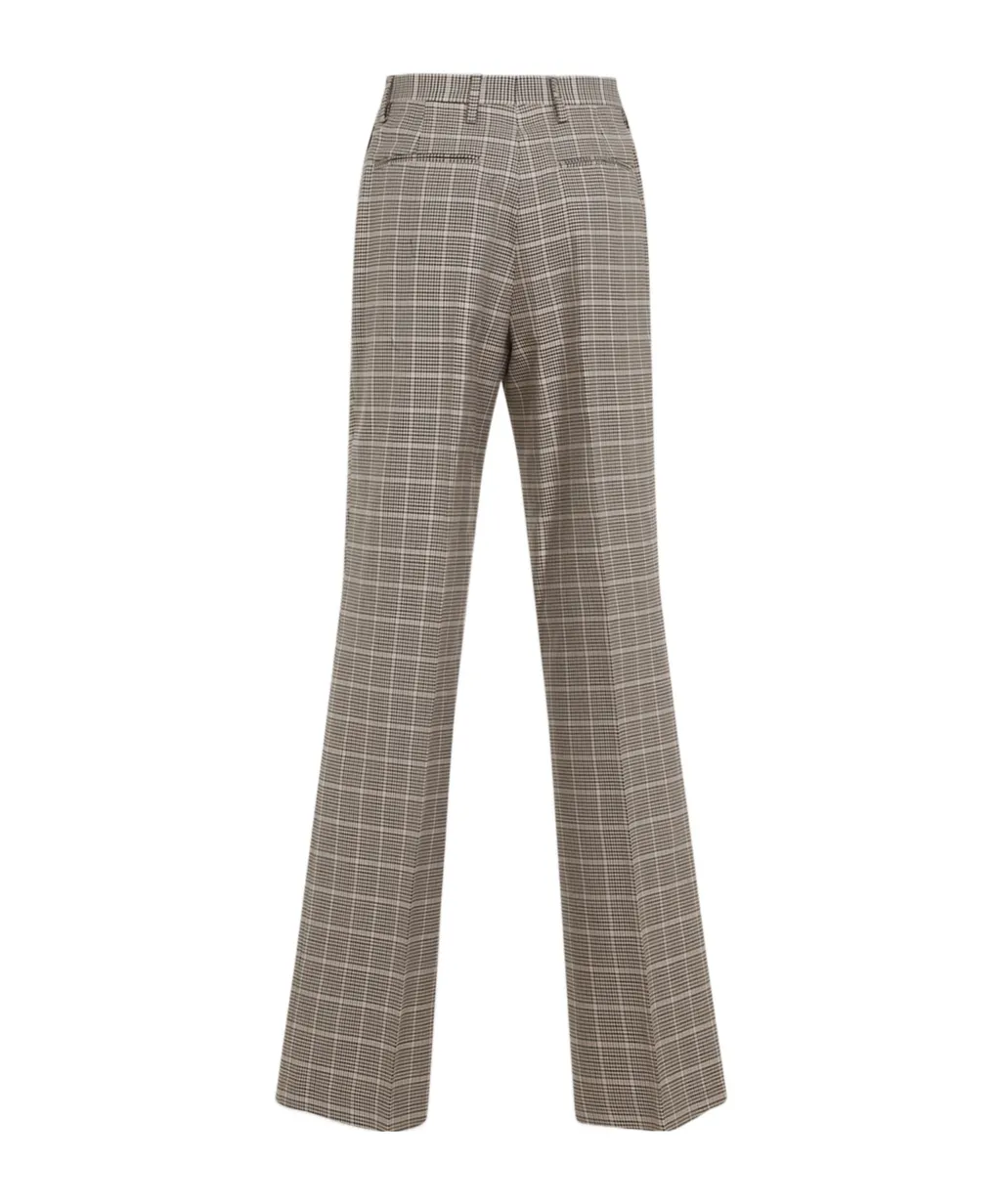Check Casual Pants