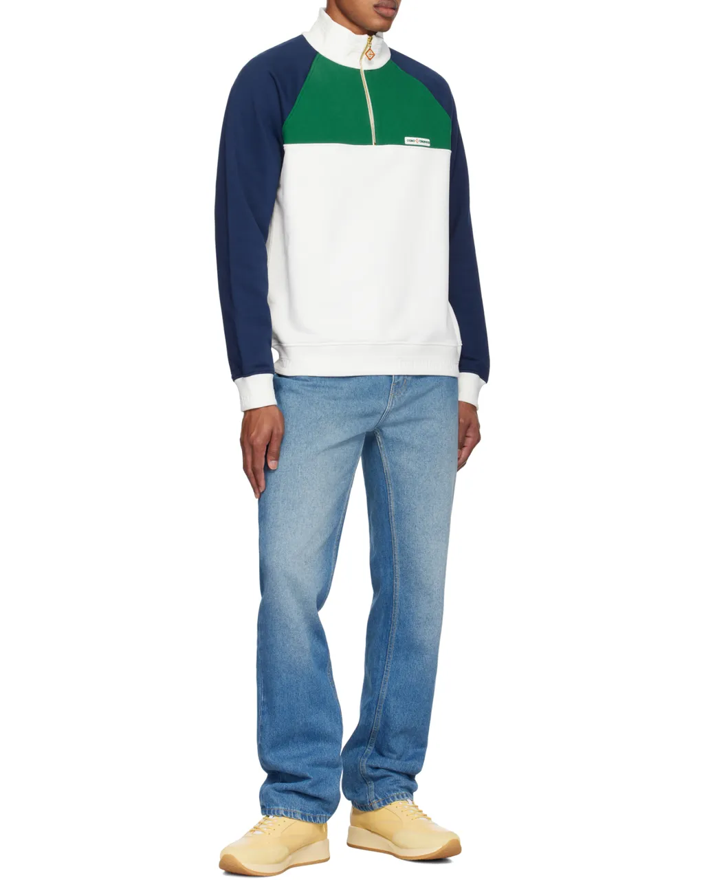 Casablanca Quarter Zip Sweatshirt
