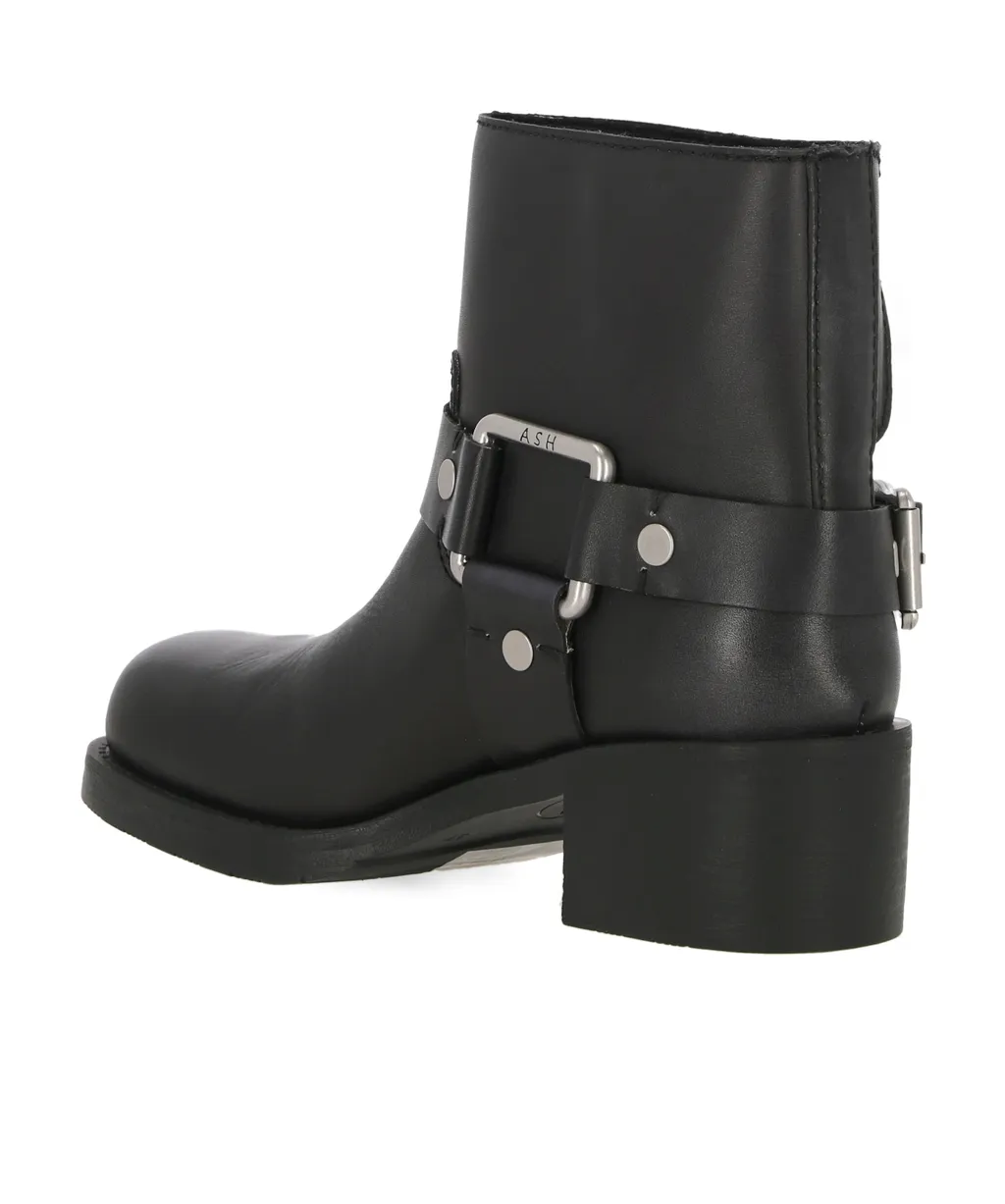 Round-Headed Short Boots