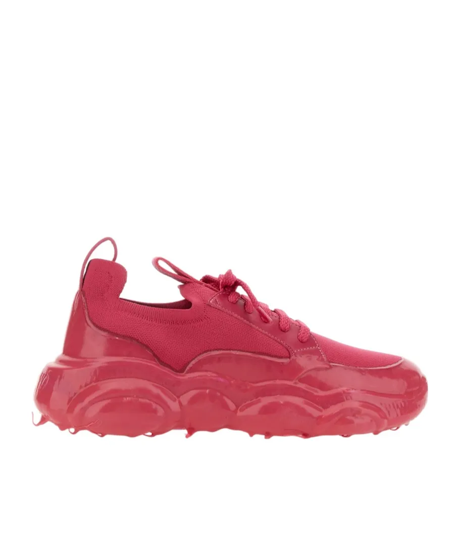 Moschino Lace-Up Sneakers