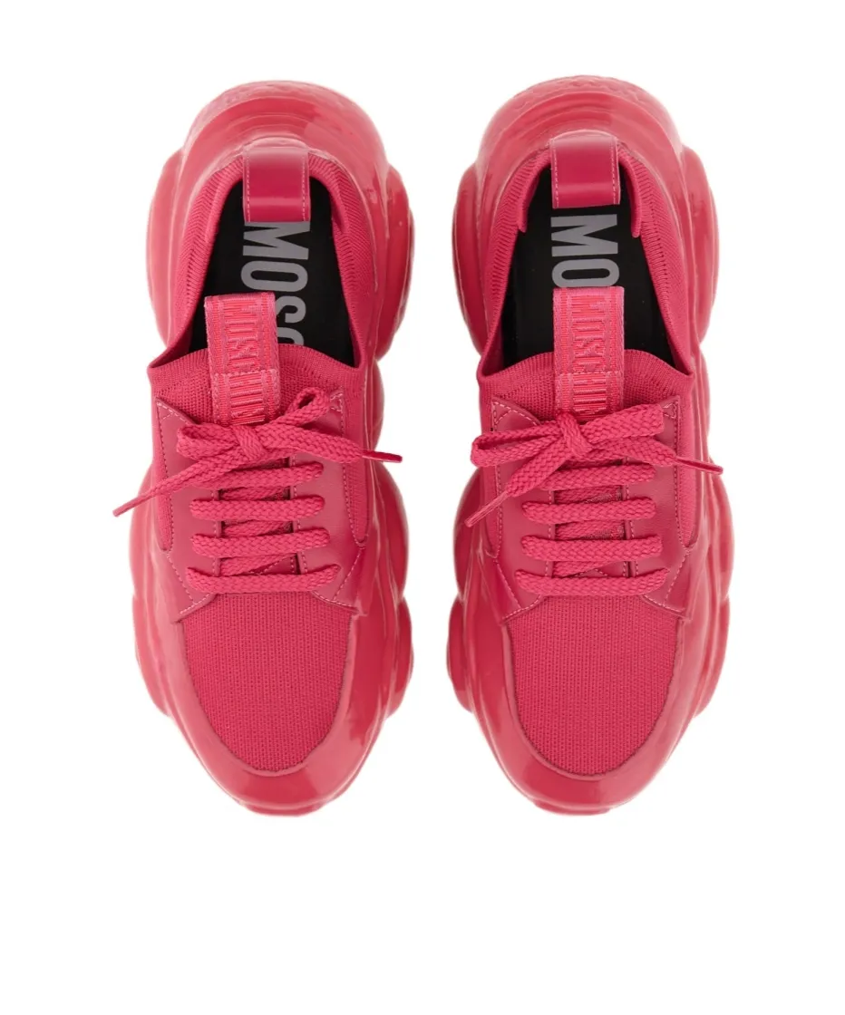 Moschino Lace-Up Sneakers