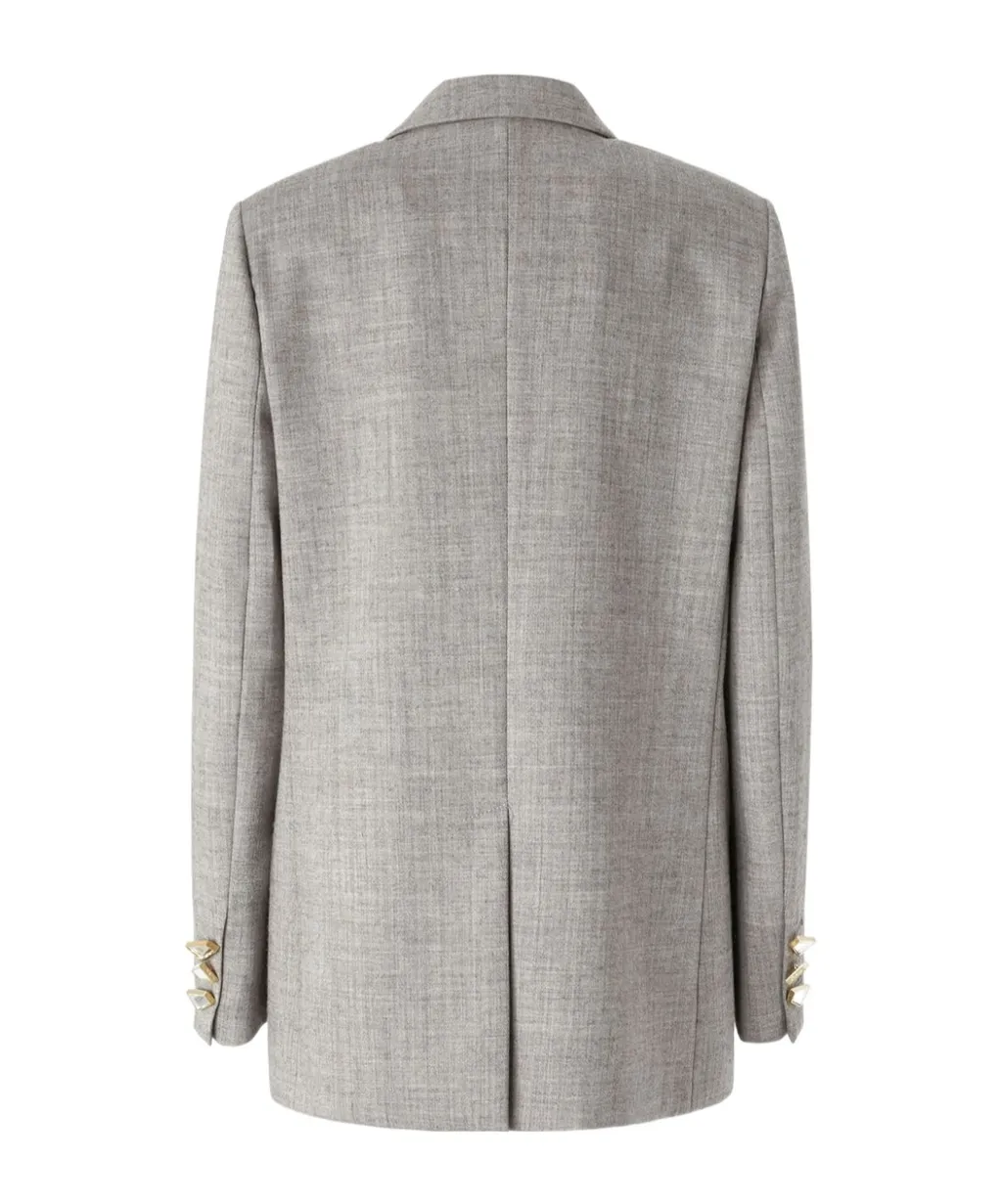 Pinko Elice Double-Breasted Buttoned Blazer