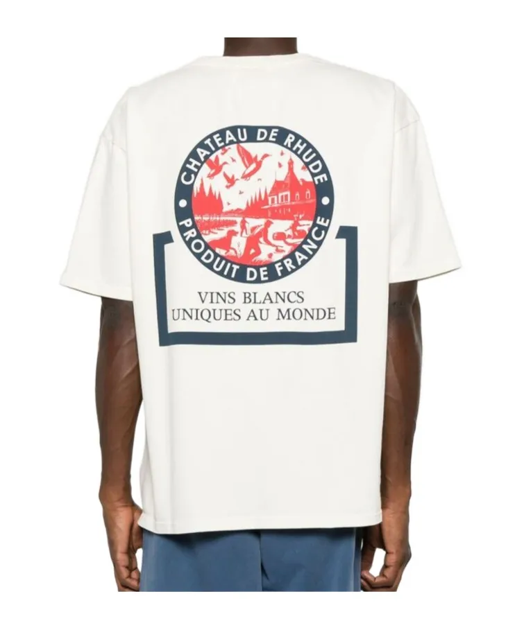 Rhude Short Sleeve Logo Print T-Shirt
