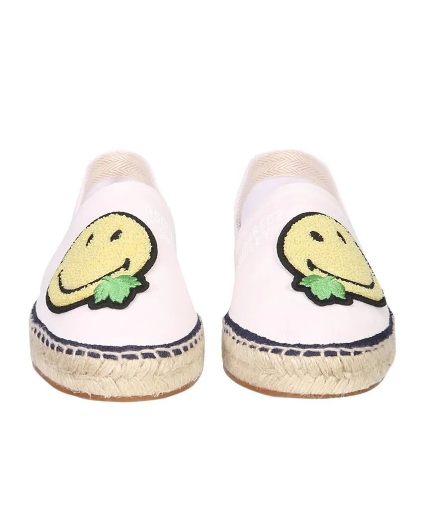 Dsquared2 Smiley Face Patch Espadrilles