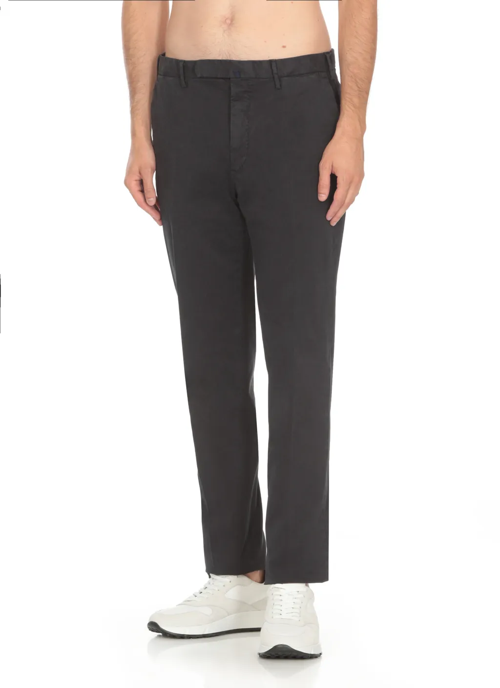 Belt-Loop Casual Pants