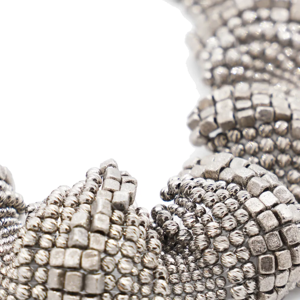 Brunello Cucinelli Sculptured Metallic Necklace