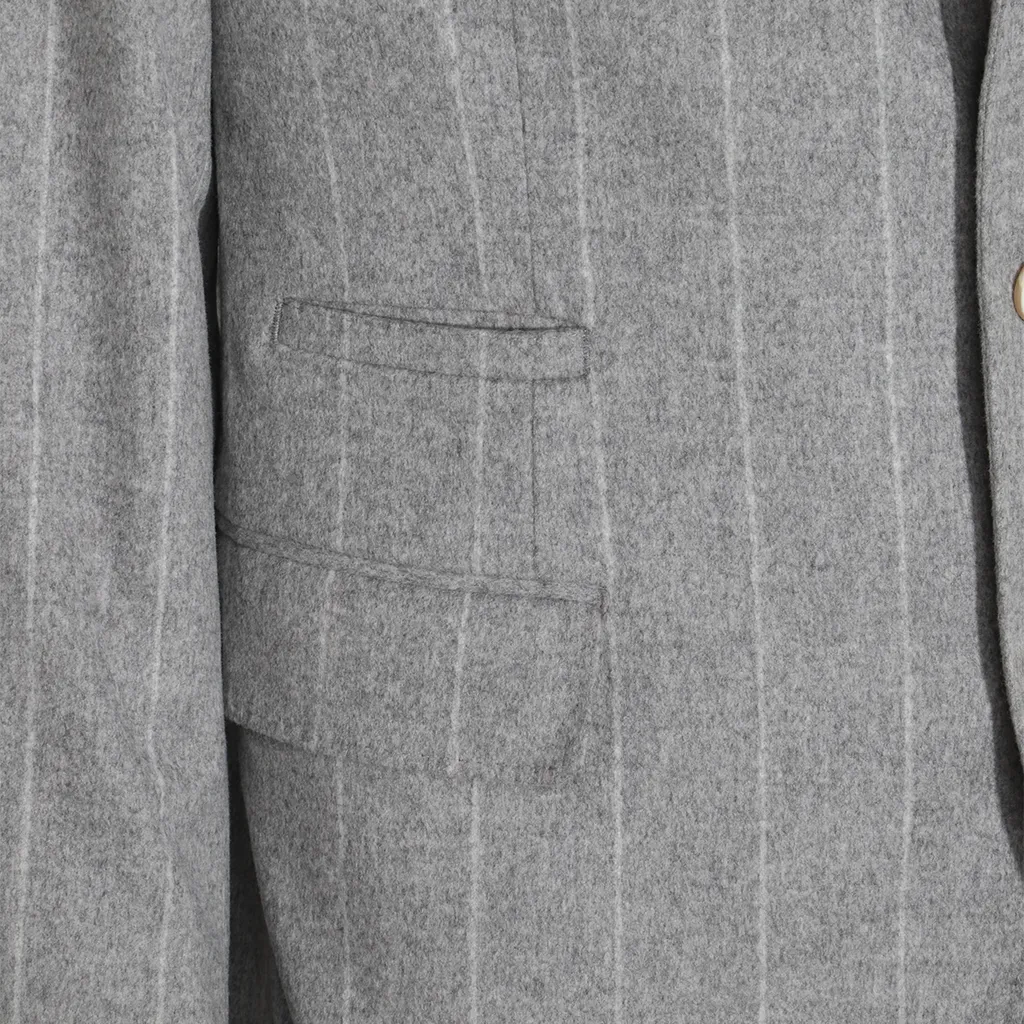 Brunello Cucinelli Single Breasted Tailored Blazer