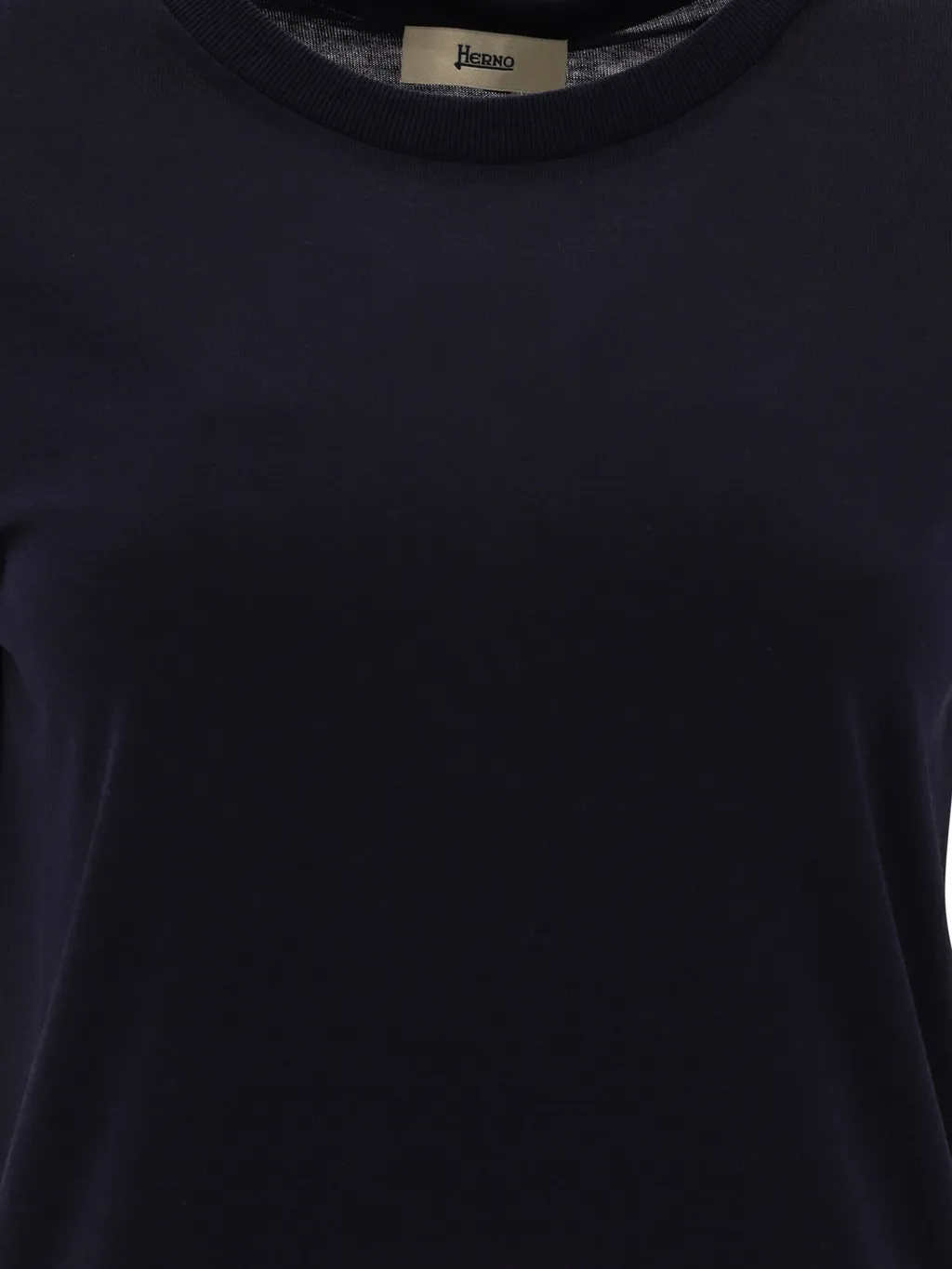 Herno Short-Sleeved Crewneck Knitted Jumper