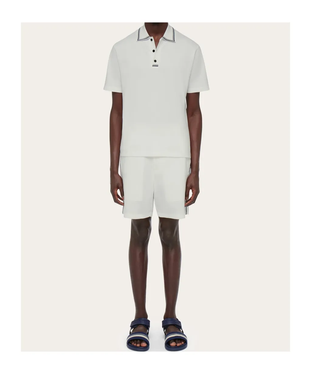 Short-Sleeved Polo Shirt
