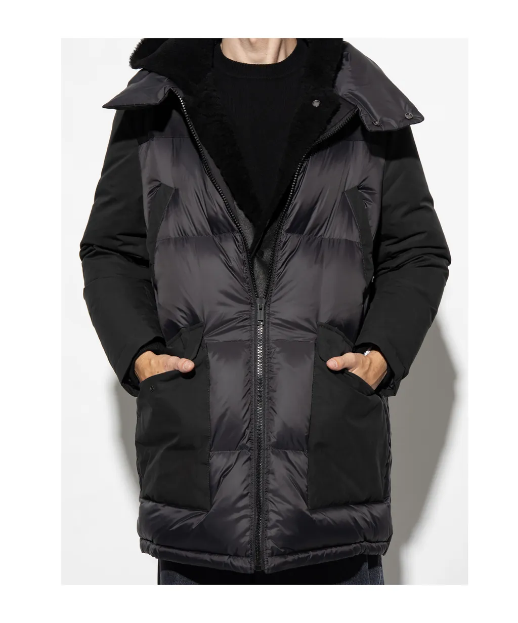 Long-Sleeved Down Jacket