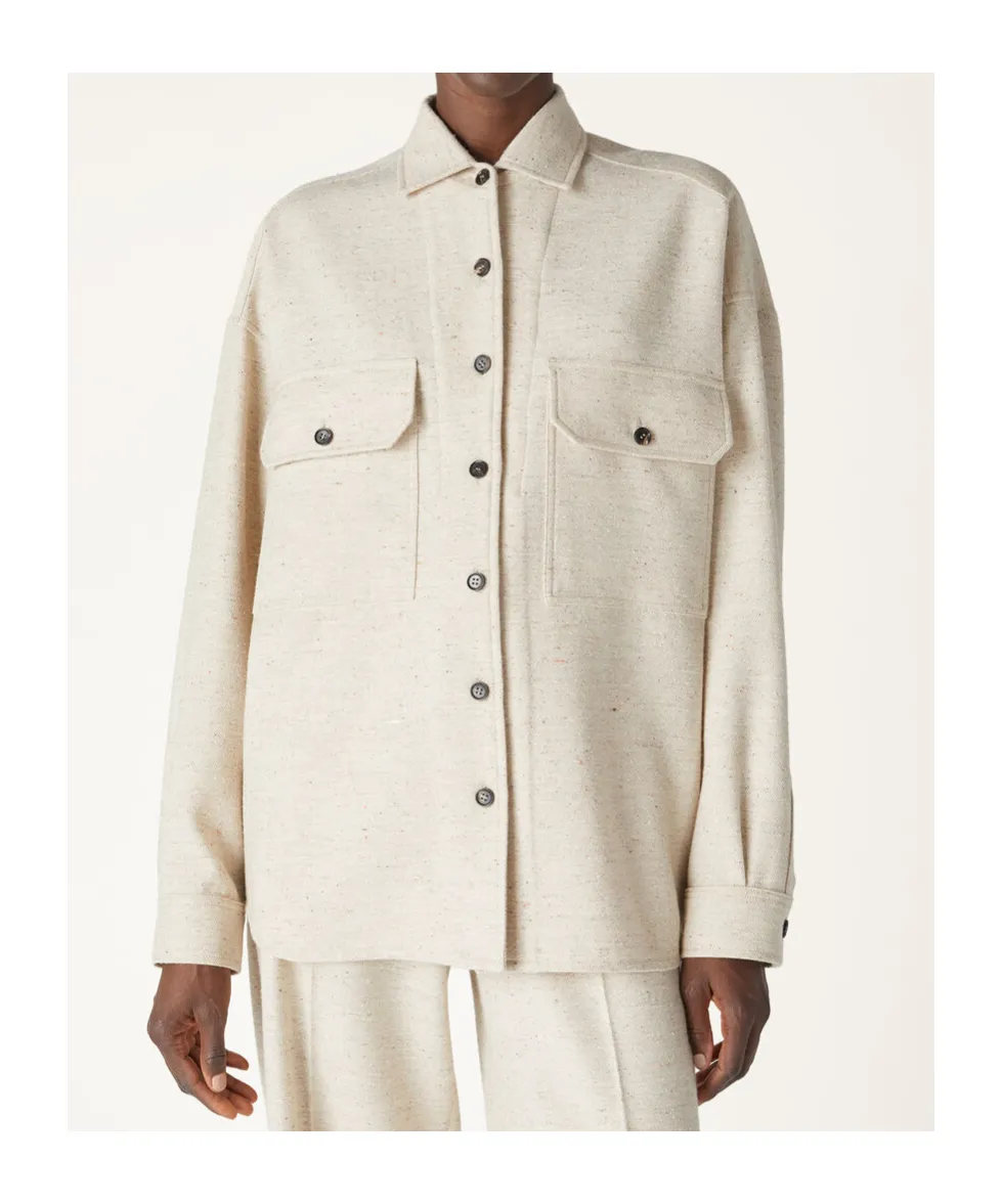 Loro Piana Jenna Collared Button-Up Shirt