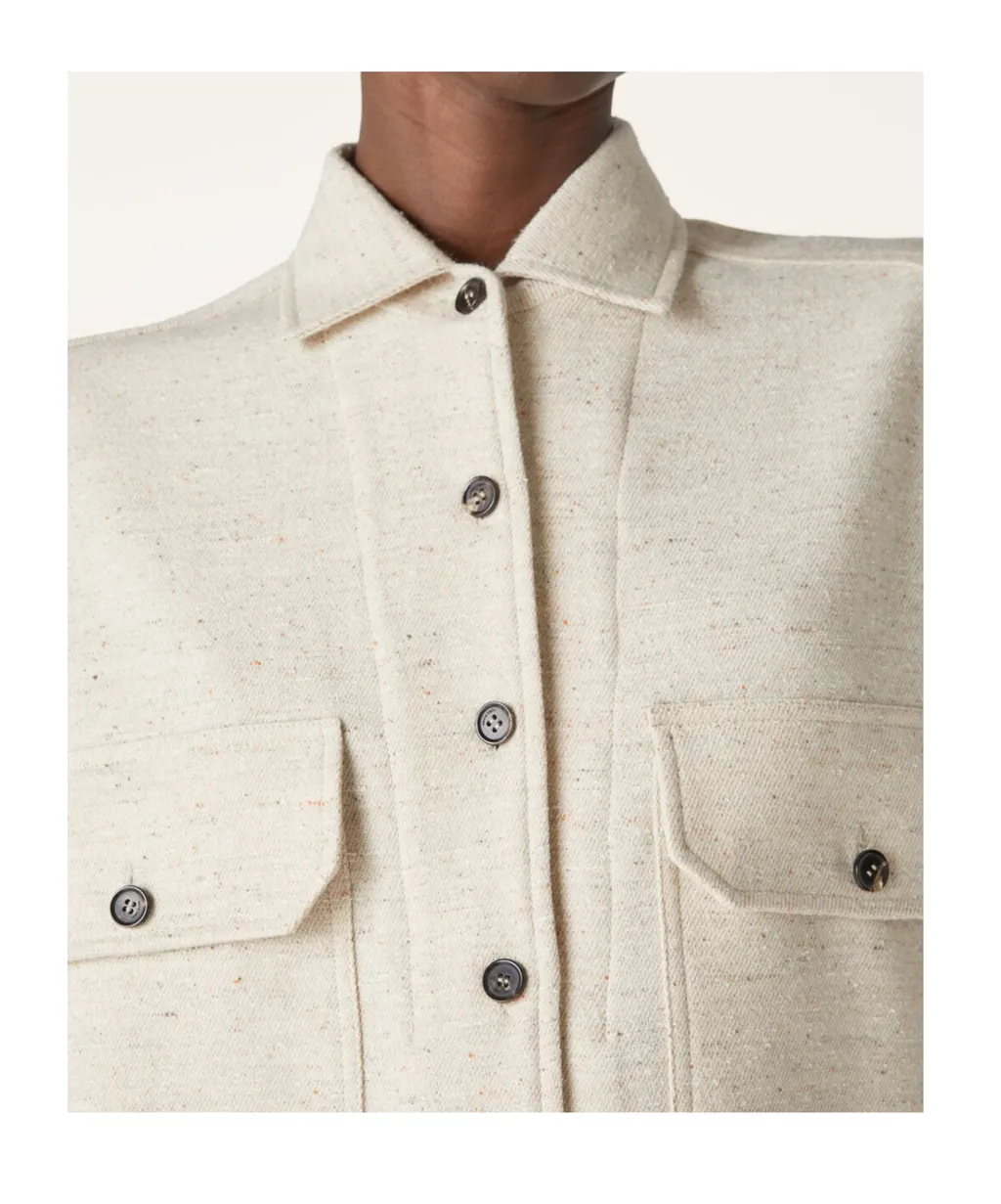 Loro Piana Jenna Collared Button-Up Shirt