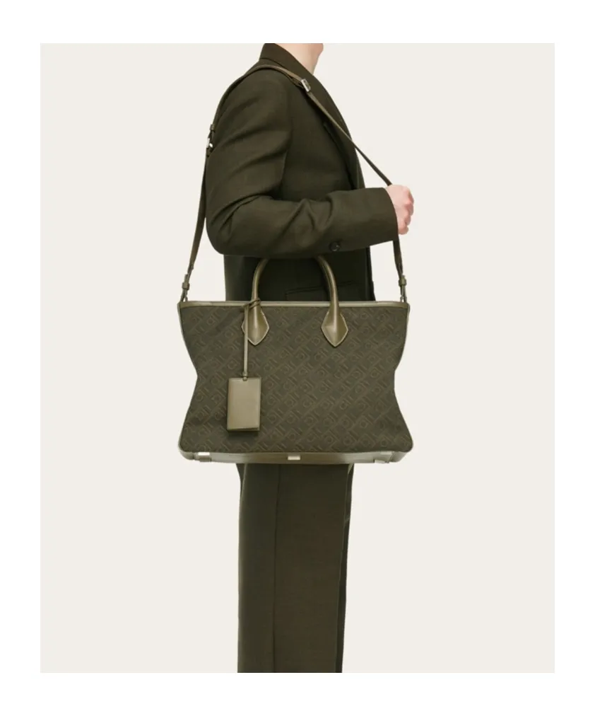 Jacquard Shoulder Bag