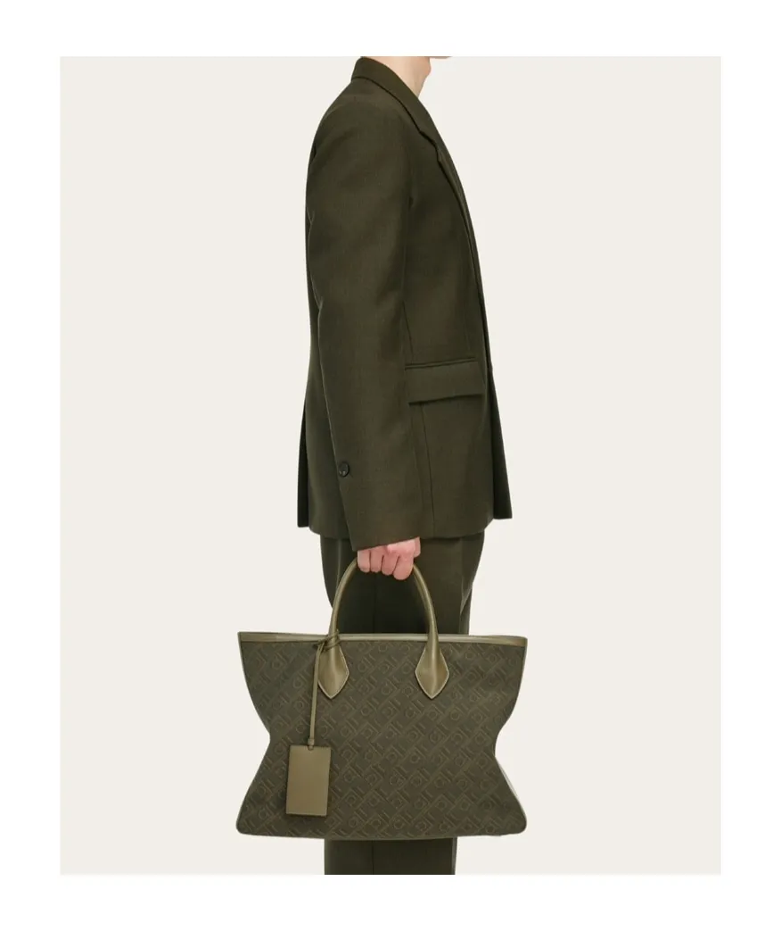Jacquard Shoulder Bag