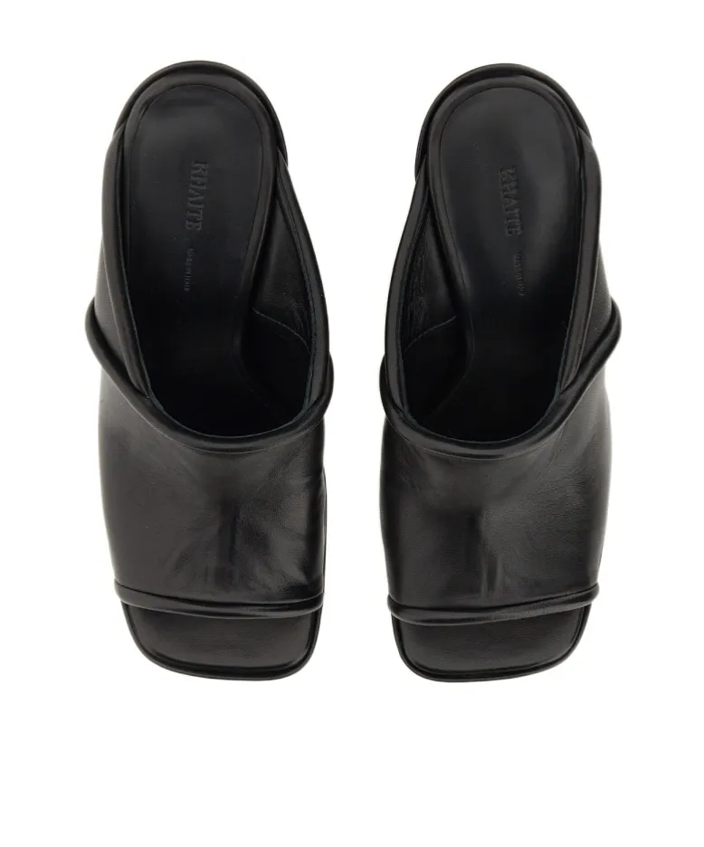 Khaite The Stagg Open-Toe Heeled Sandals