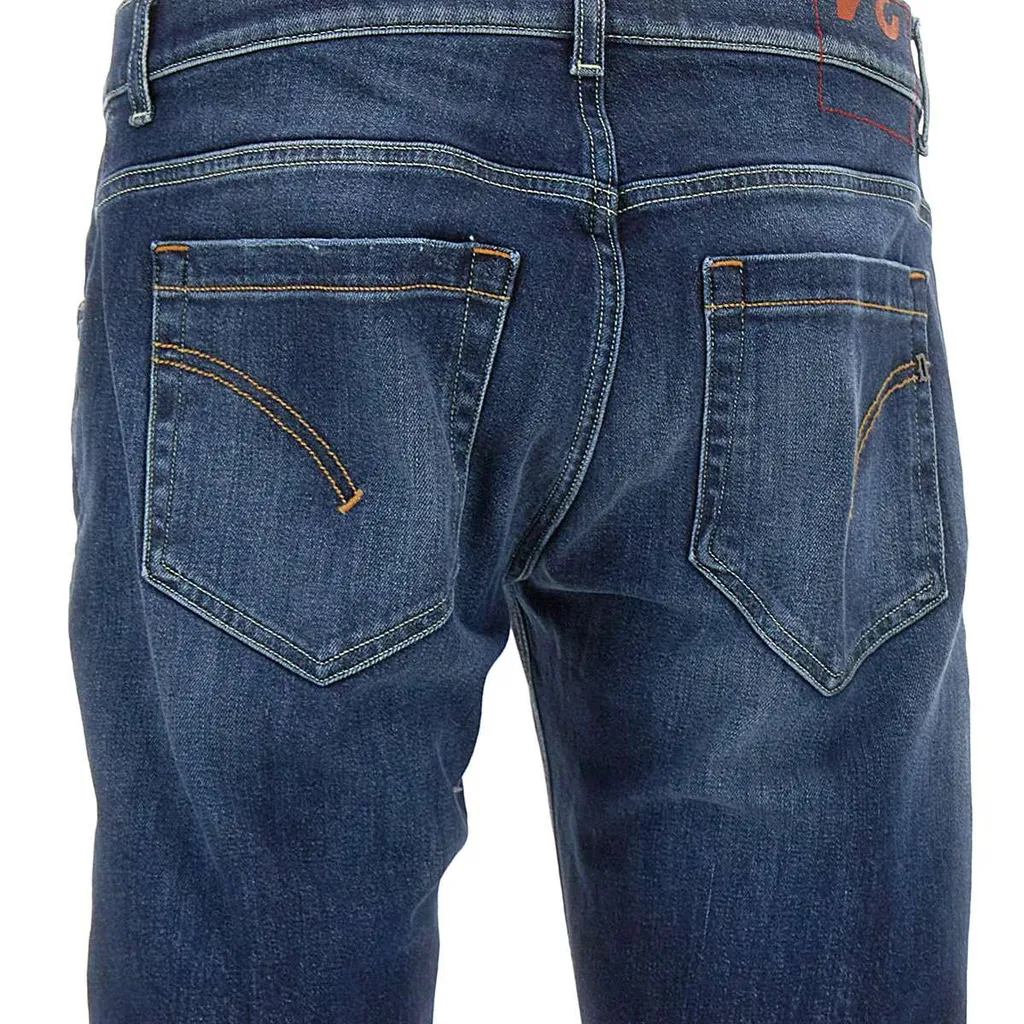 Dondup Distressed Straight-Leg Jeans