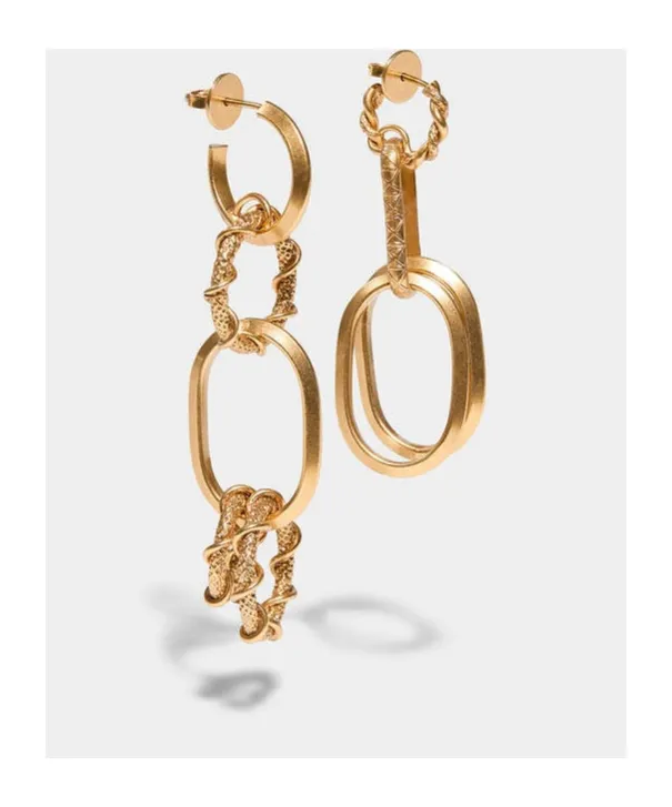 Dsquared2 Ring Chain Earrings
