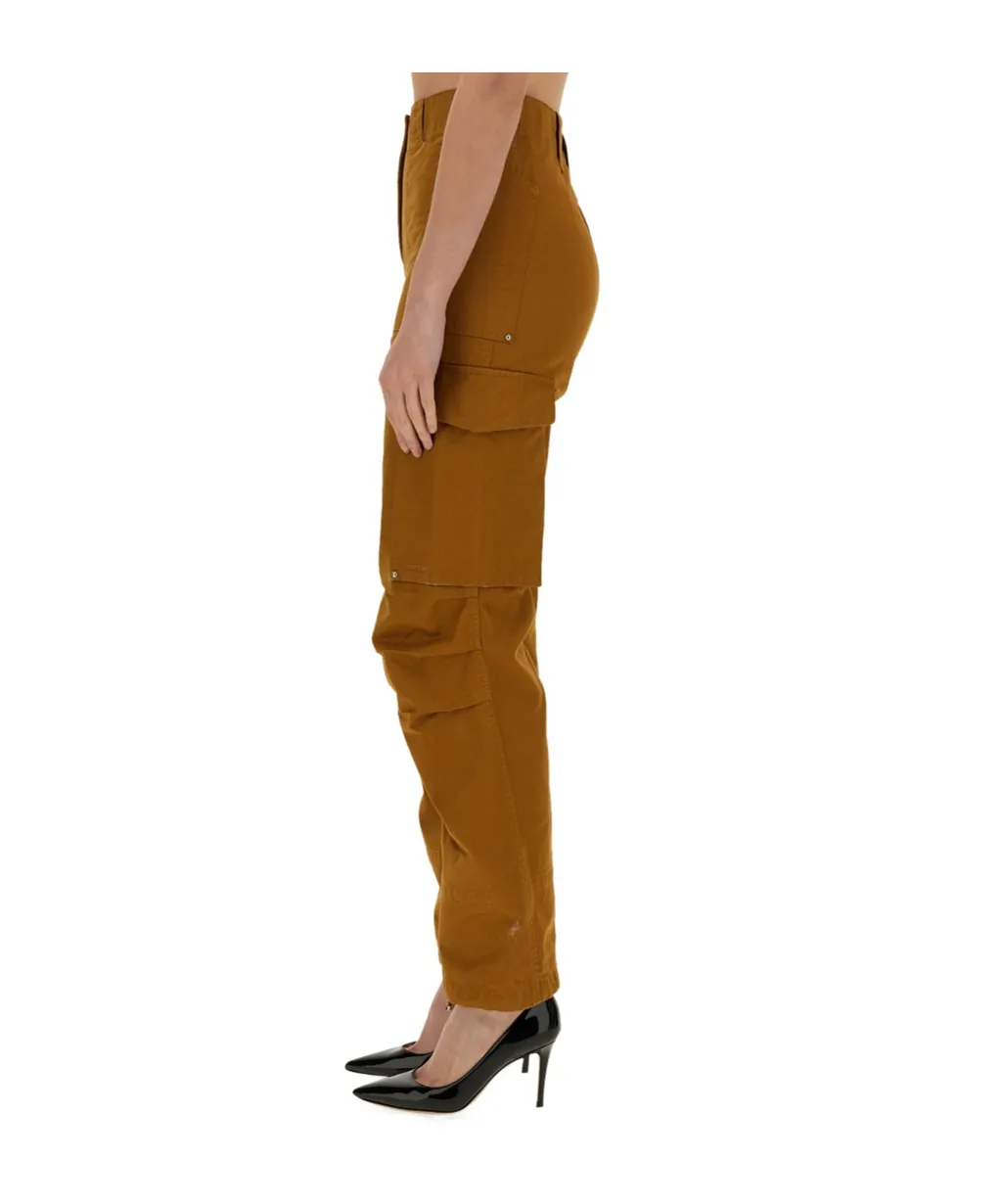 Paco Rabanne Wide-Leg Cargo Pants