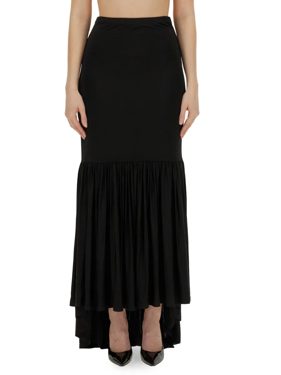 Nina Ricci Jersey Maxi Skirt