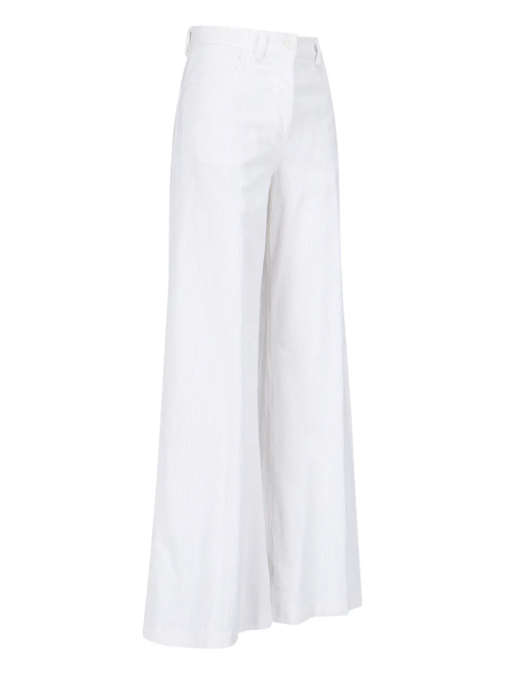 Aspesi Belt-Looped Wide-Leg Trousers