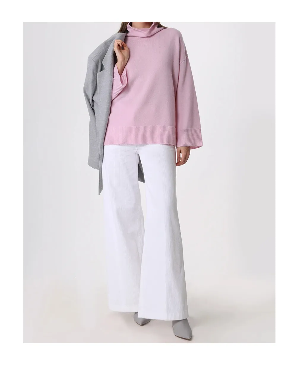 Aspesi Belt-Looped Wide-Leg Trousers