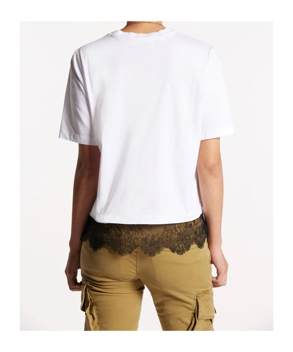 Dsquared2 Graphic Printed Crewneck T-Shirt