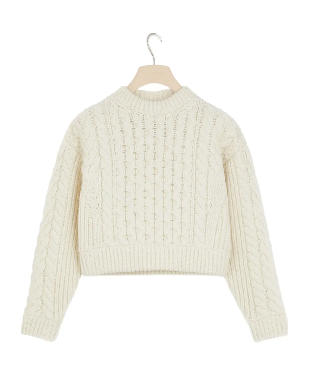 Patou Cable Knit Jumper
