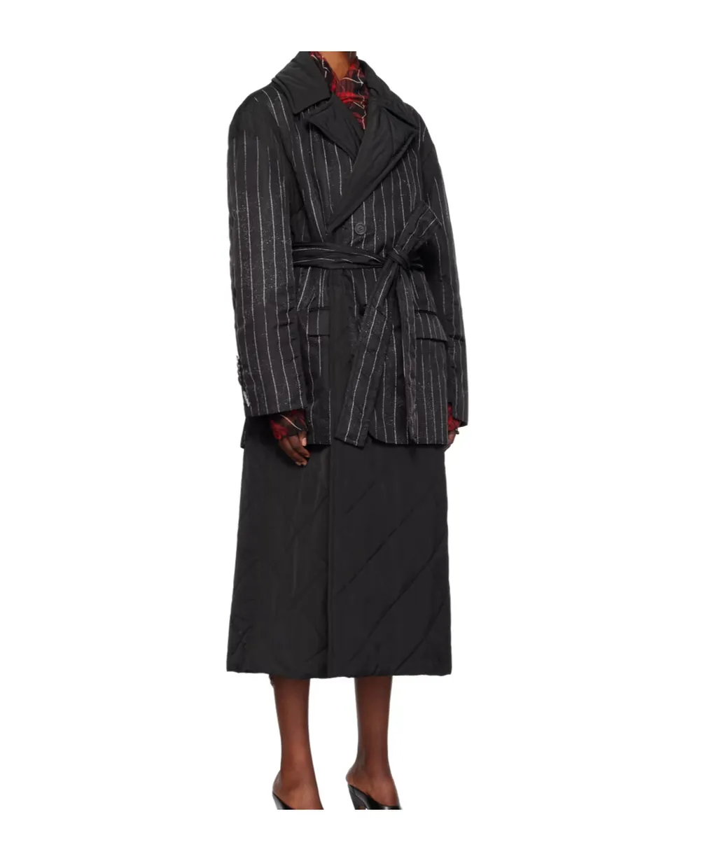 Pinstripe Coat
