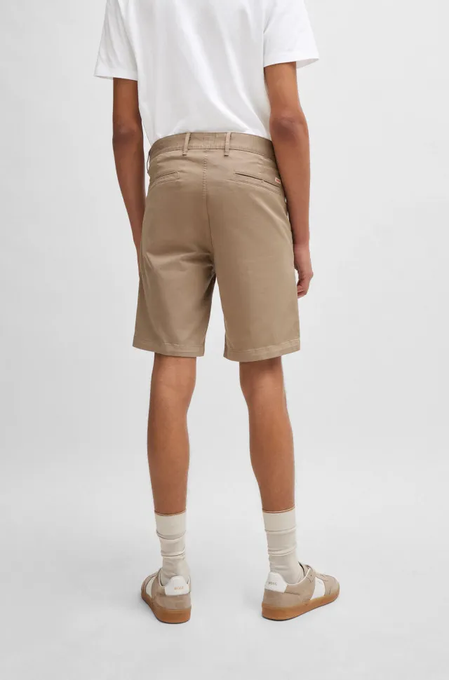 Slim-Fit Chino Shorts