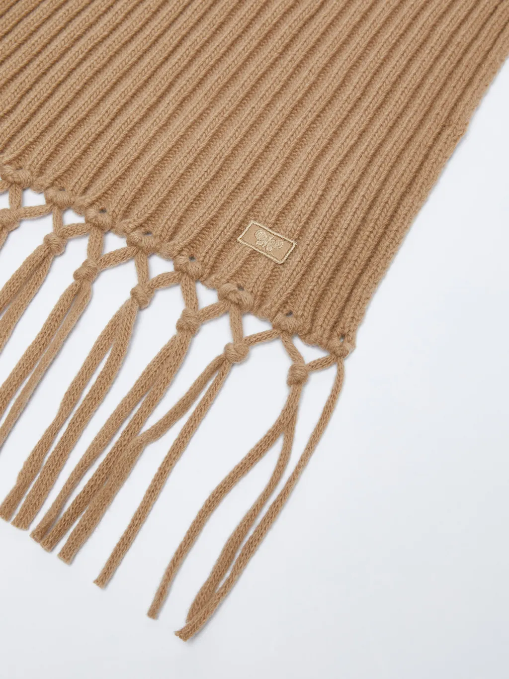 Logo Wool Scarf