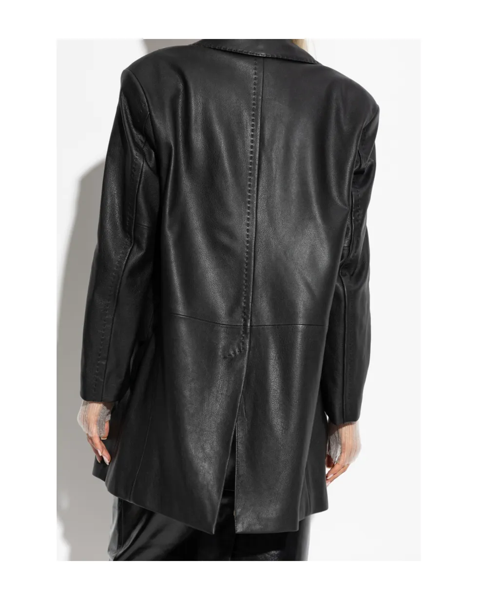 Max Mara Open-Front Long-Sleeved Jacket
