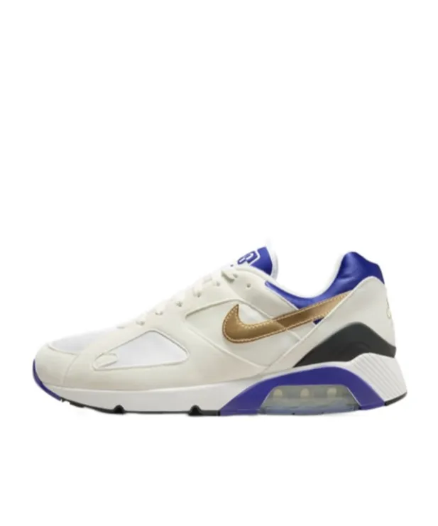 Nike Air Max 180 Ultramarine Logo Patch Sneakers
