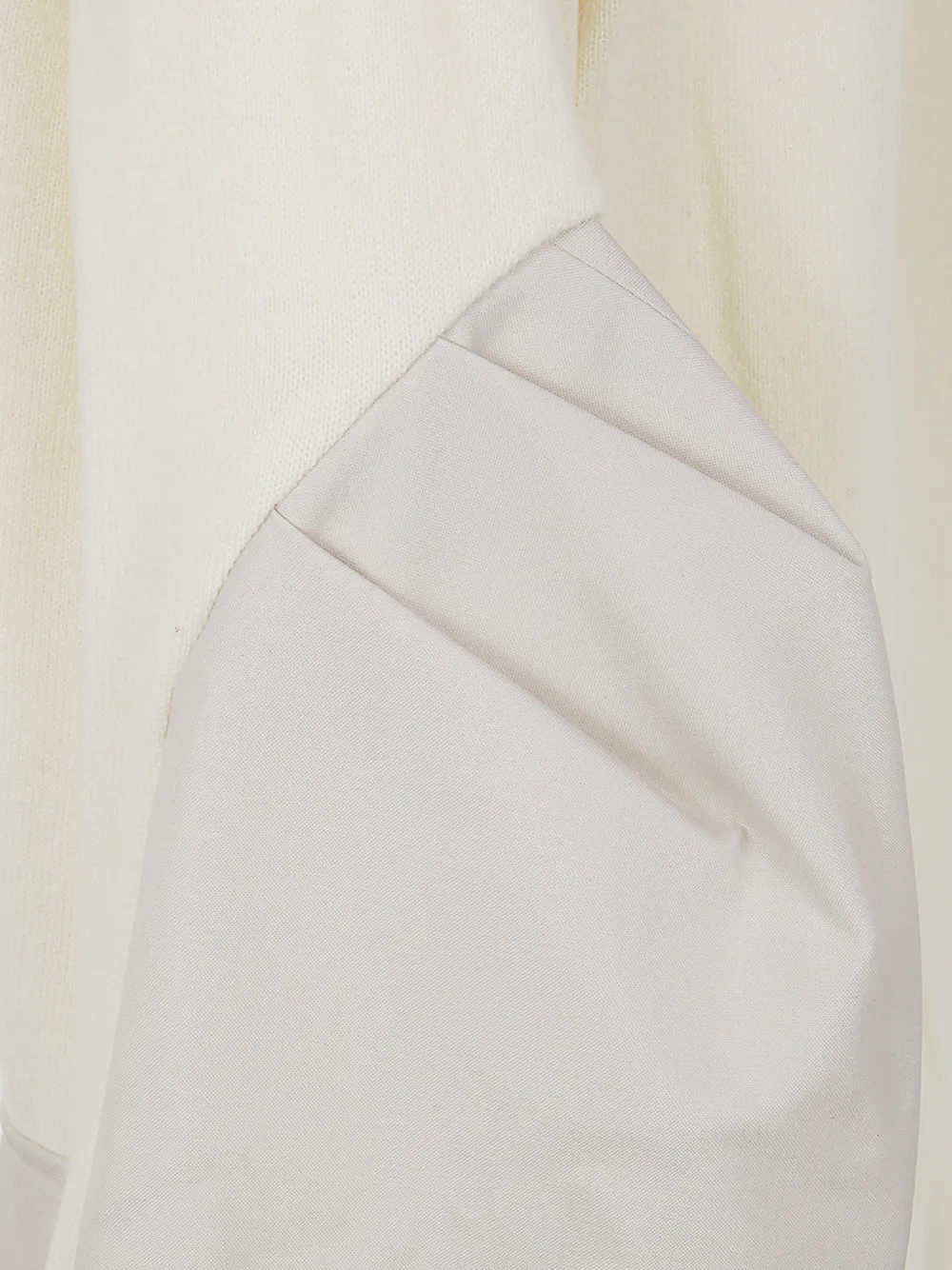 Sacai Panelled Single-Breasted Cardigan
