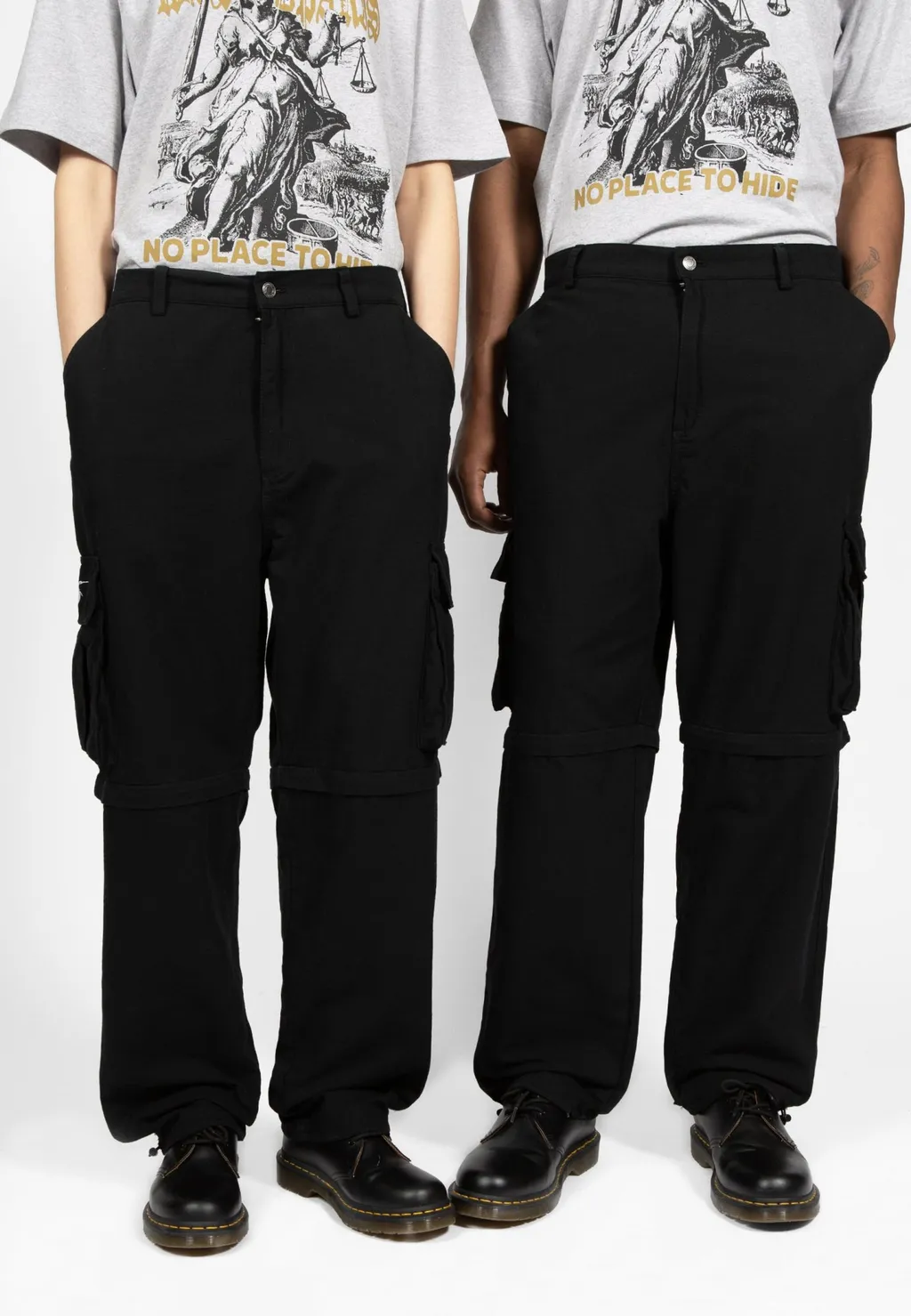Elastic Waist Casual Pants