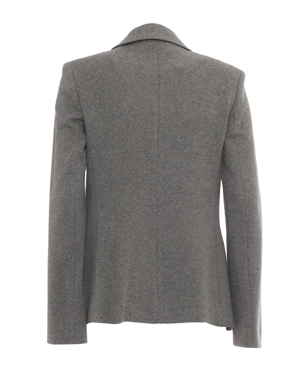 Weekend Max Mara Double-Breasted Checked Jacket