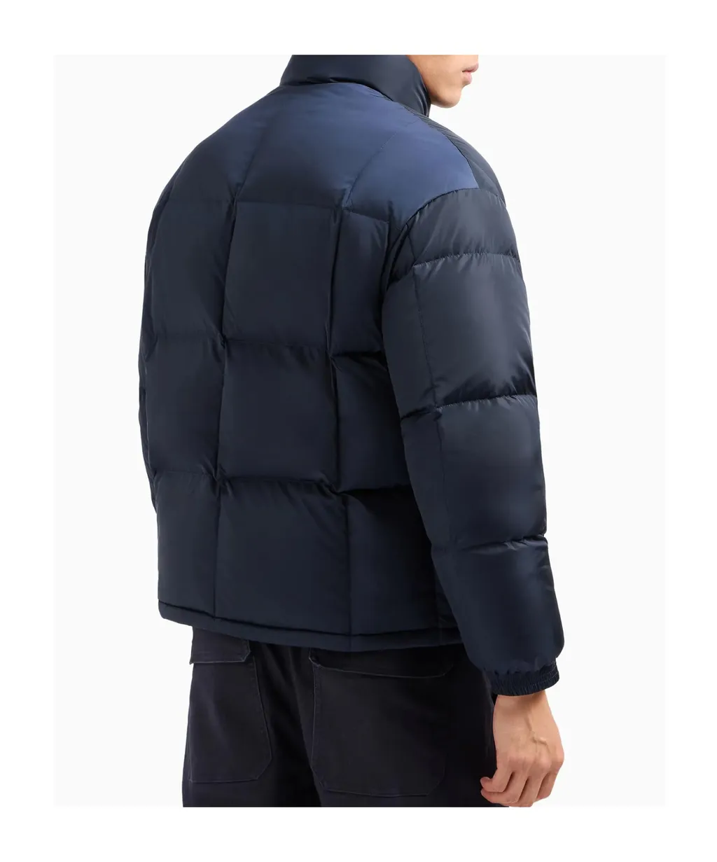 Padded Logo-Patch Jacket