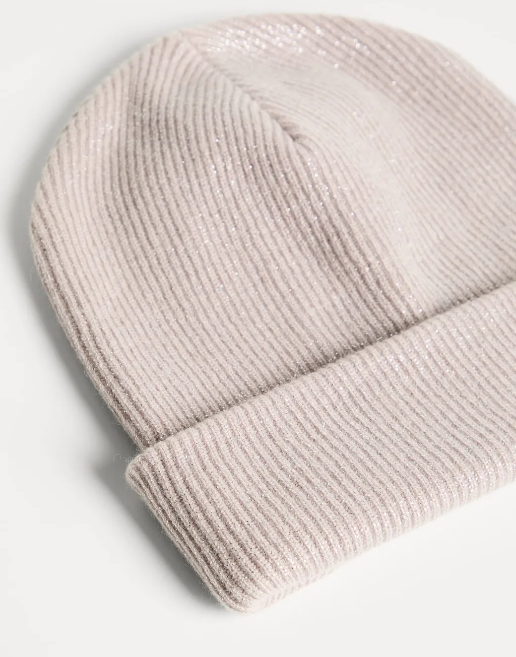 Cashmere Ribbed-Knit Beanie
