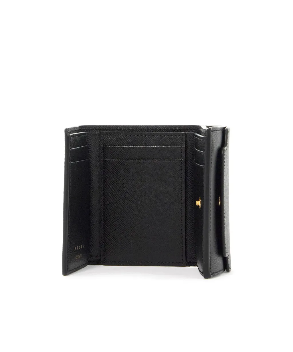 Marni Logo Printed Tri-Fold Wallet